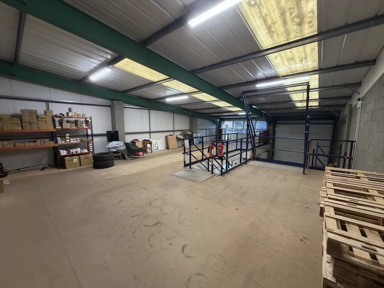 The Certa MPS warehouse and workshop space